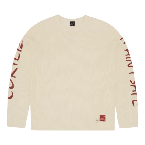 Corteiz It Ain't Safe Waffle Thermal 'Cream'