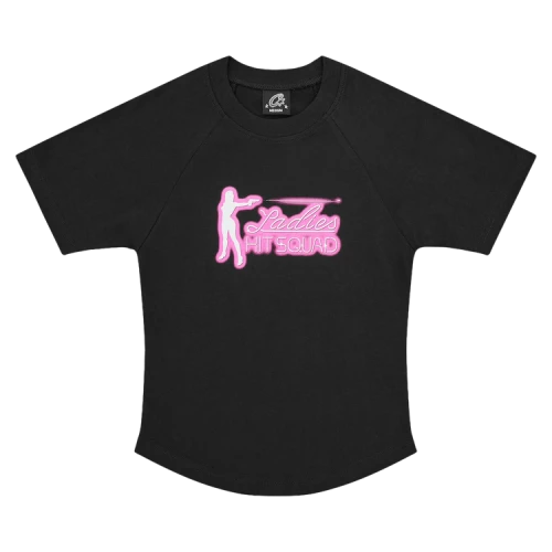 Corteiz Ladies Hit Squad Tee 'Black'