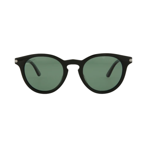 Cartier Round Sunglasses Black/Black/Green (CT0010S-30002132-001)