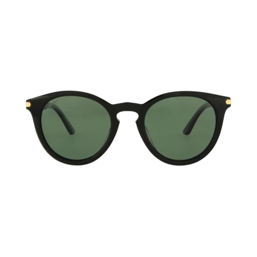 Cartier Round Sunglasses Black/Black/Green (CT0010SA-30002165-004)