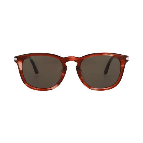 Cartier Square Sunglasses Havana/Havana/Grey (CT0011SA-30002167-003)