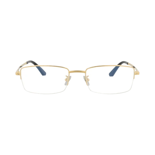 Cartier Square-Frame Titanium Optical Frames Gold Gold Transparent (CT0255O-30009028-001)
