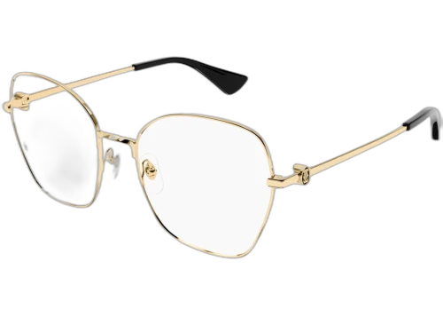 Cartier Signature C de Cartier Sunglasses Gold (CT0413o-001-FR)