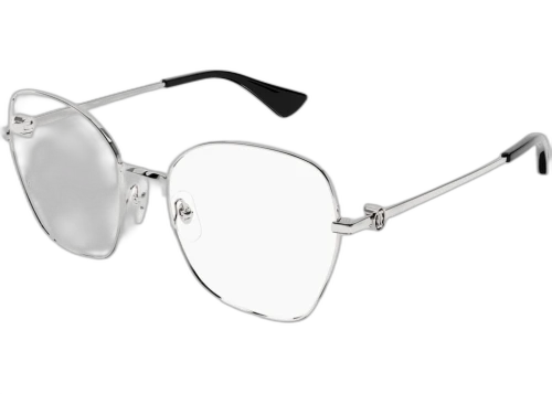 Cartier Signature C de Cartier Sunglasses Silver (CT0413o-002-FR)