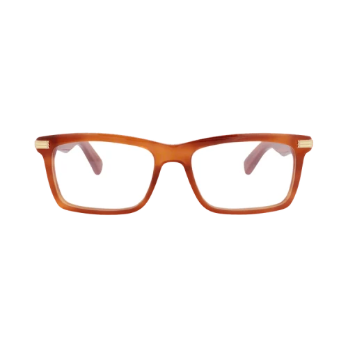Cartier Photochromic Square-Frame Recycled Acetate Optical Frames 'Havana Havana Transparent'