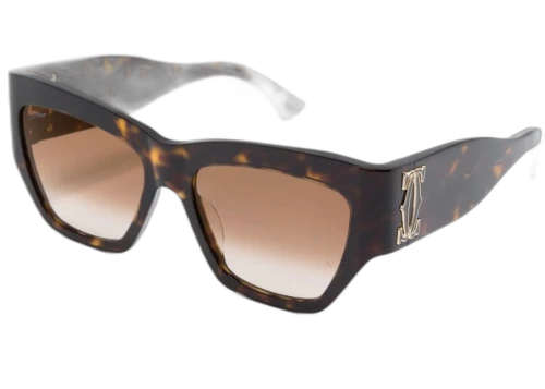Cartier Signature C de Cartier Sunglasses Havana/Brown (CT0435S-002-FR)