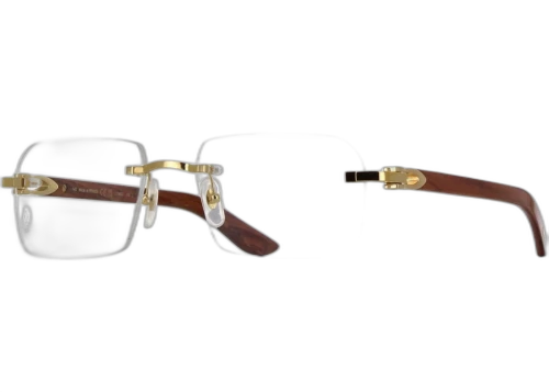 Cartier Decor C de Cartier Sunglasses Gold/Brown (CT0453o-004-FR)