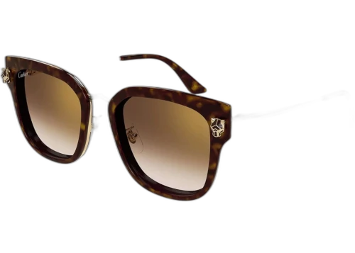 Cartier Panthere de Cartier Sunglasses Havana/Brown (CT0509SA-002-FR)