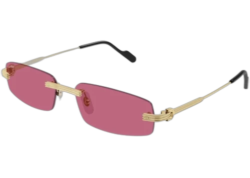 Cartier Premiere de Cartier Sunglasses Gold/Pink (CT0535S-004-FR)