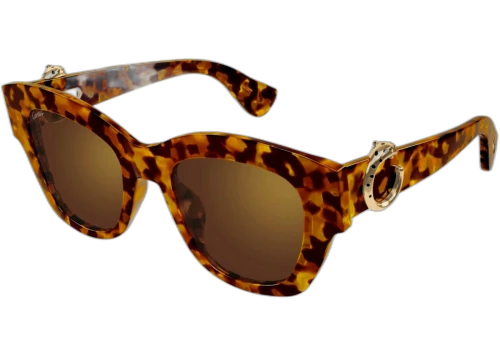 Cartier Panthere de Cartier Sunglasses Havana/Brown (CT0547S-005-FR)