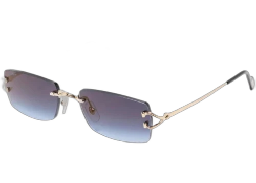Cartier Decor C de Cartier Sunglasses Gold/Blue (CT0550S-002-FR)