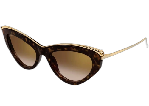 Cartier Panthere de Cartier Sunglasses Havana/Gold/Brown (CT0596S-002-FR)