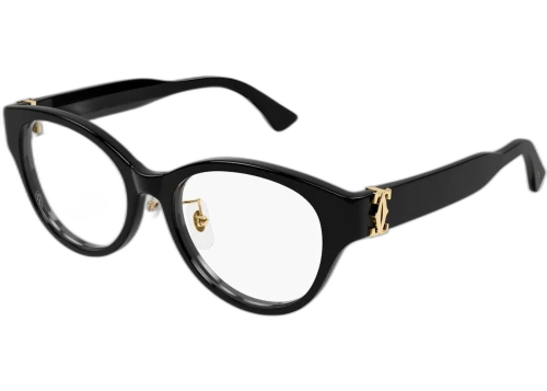 Cartier Signature C de Cartier Sunglasses Black (CT0606oJ-001-FR)