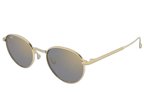 Cartier Signature C de Cartier Sunglasses Gold/Violet (CT0626S-008-FR)