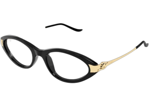 Cartier Panthere de Cartier Sunglasses Black/Gold (CT0633o-001-FR)