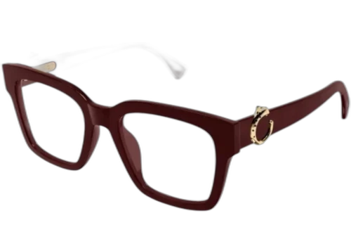 Cartier Panthere de Cartier Sunglasses Burgundy (CT0640o-004-FR)