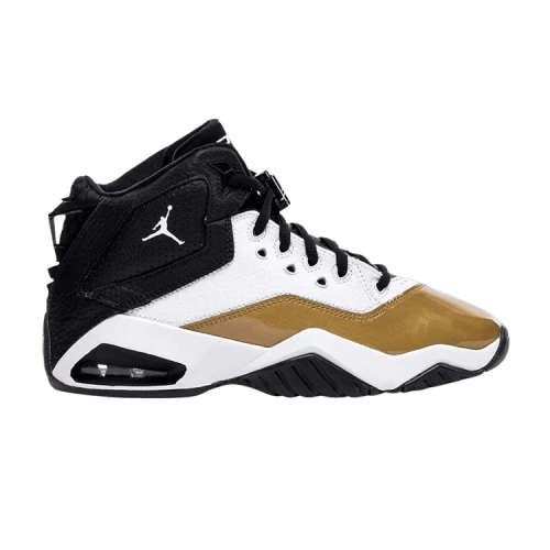 (GS) Air Jordan B'Loyal 'White Black Gold'