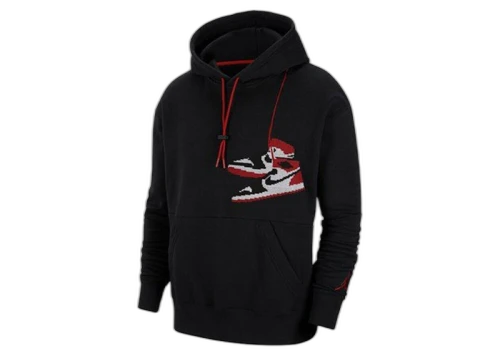 Air Jordan 1 Retro Jumpman Holiday Hoodie Black