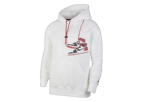 Jordan 1 Jumpman Holiday Hoodie White
