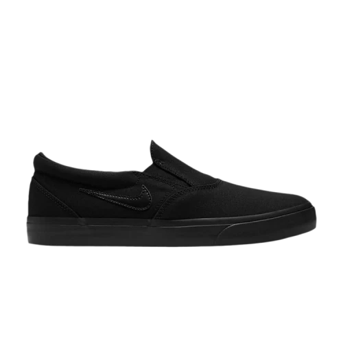 Nike Charge Slip SB 'Triple Black'