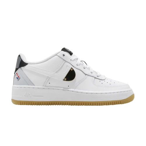 Nike Air Force 1 LV8 1 x NBA White Pure Platinum GS