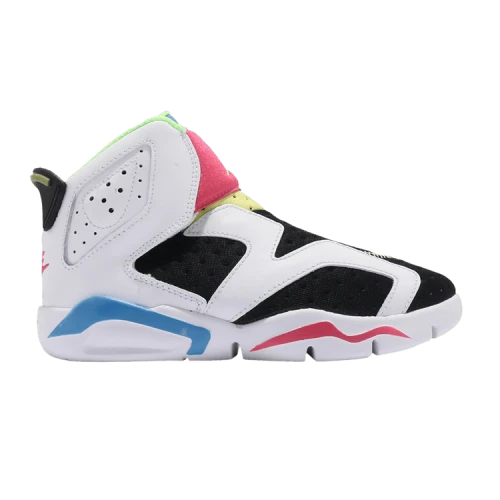 Air Jordan 6 Retro Little Flex PS 'Multi White'