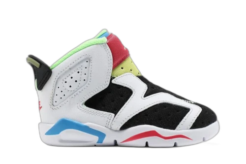 Air Jordan 6 Retro Little Flex TD 'Multi White'