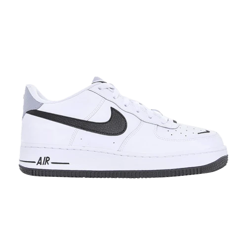 Nike Air Force 1 Low '07 LV8 White Black Mini Swoosh (GS)