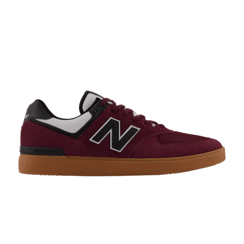 New Balance 574 Burgundy Court Gum