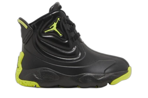 Jordan Drip 23 Rain Boot TD 'Black Atomic Green'