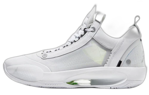 Jordan XXXIV Low PF Pure Money (White Sole)
