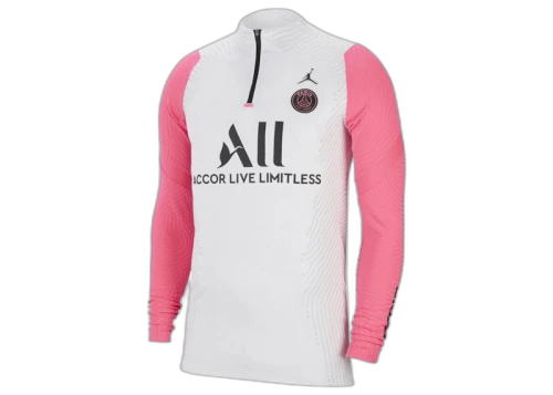 Jordan x Paris Saint Germain Strike Vaporknit L/S T-shirt White/Pink/Black
