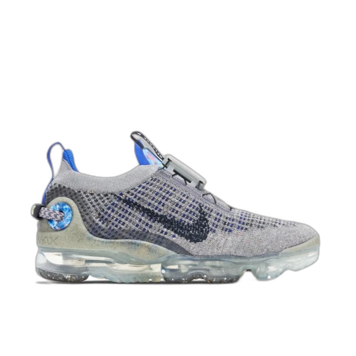 Nike Air VaporMax 2020 Flyknit Particle Grey Dark Obsidian Racer Blue