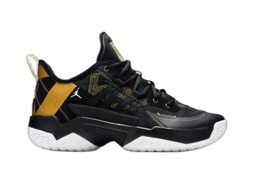 Jordan One Take 2 'Black Metallic Gold'