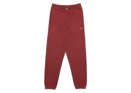 Nike Lab Women's Solo Swoosh Energy Fleece Pants Red