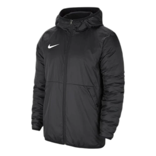 Nike Solid Color Logo Casual Hooded Jacket Black