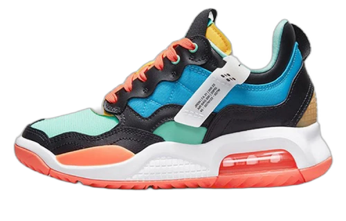 Jordan MA2 GS 'Black Light Blue Fury'