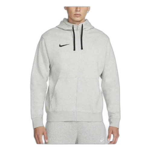 Nike Park Fleece Full-Zip Soccer Hoodie 'Grey'