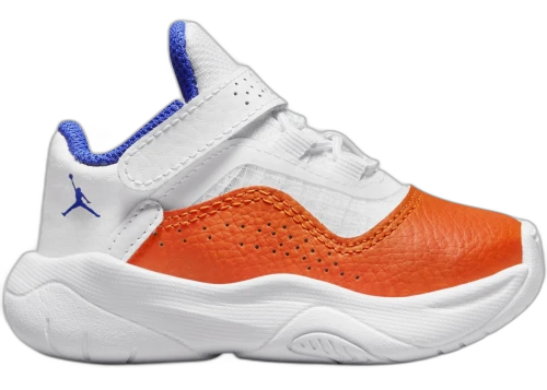 Jordan 11 CMFT Low White Safety Orange Hyper Royal (TD)