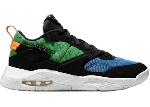 Jordan Air NFH Black Photo Blue Spark Green