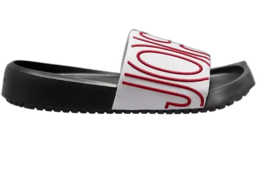 Jordan Nola Slide White Gym Red (Women's)