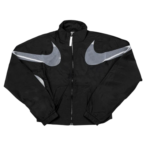 Nike NSW Woven Jacket 'Black/White'