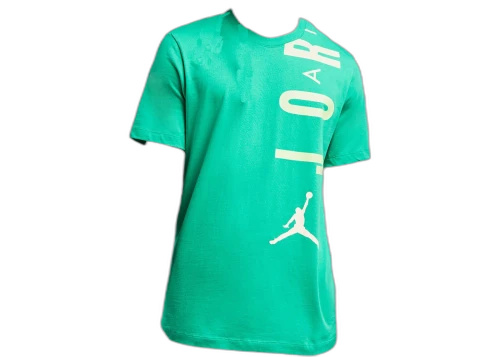 Jordan Air Stretch T-shirt Stadium Green/Ghost Green/Orange Pearl
