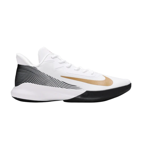 Nike Precision 4 White Metallic Gold