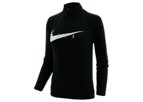 Nike Swoosh Run L/S T-shirt Black/White