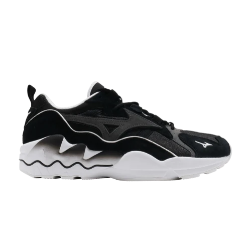 Mizuno Wave Rider 1 S 'Black White'