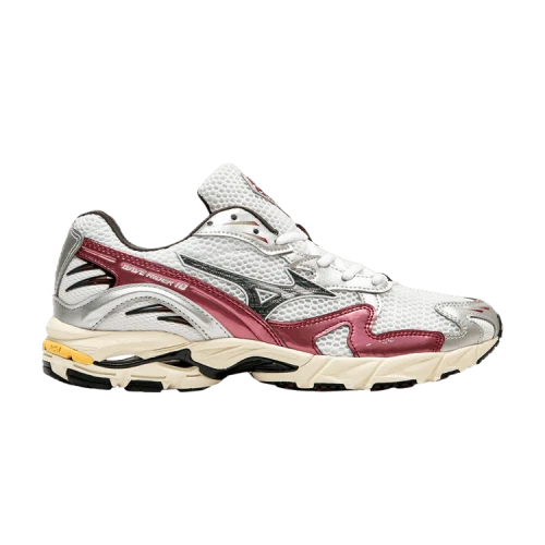 Mizuno Wave Rider 10 White Black Sand Syrah