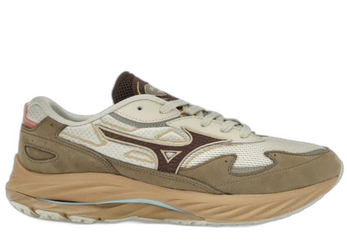 Mizuno Wave Rider Beta Premium Vintage Khaki Chicory Coffe Lantana