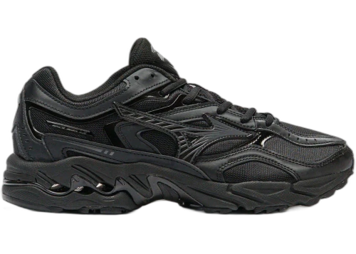 Mizuno Wave Mustang LS Tech Black Iron Gate Metallic Gray