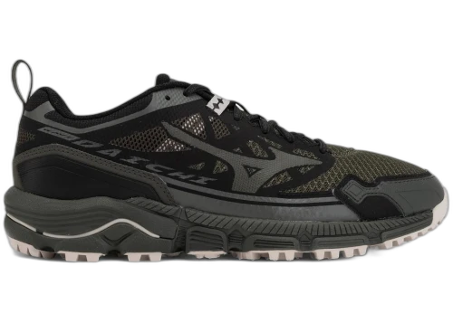 Mizuno Wave Daichi LS Forest Night Black Silver Birch